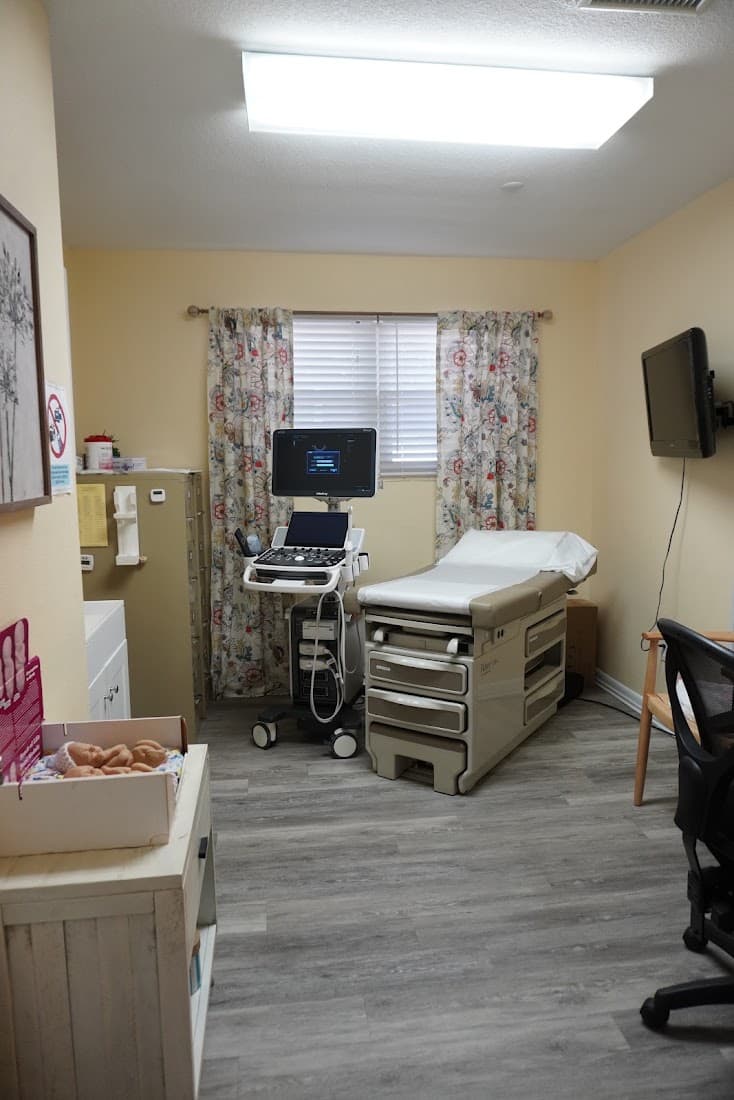 Examination room at the Baker County center