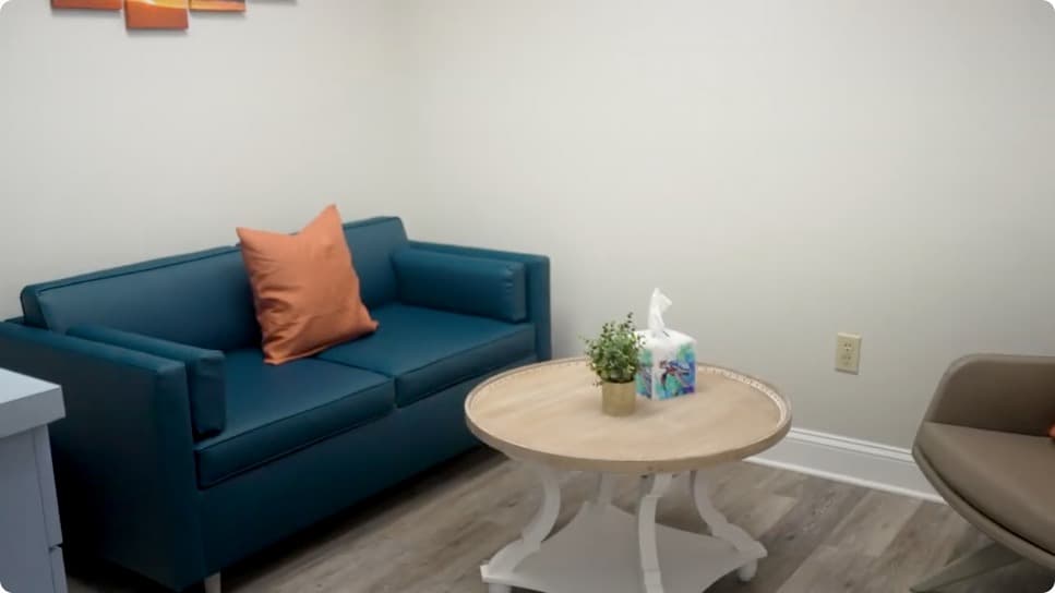 Consultation space at the St. Augustine center